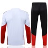Tyskland Trænings Sweatshirt 2026-27 Kvart-Zip Hvid